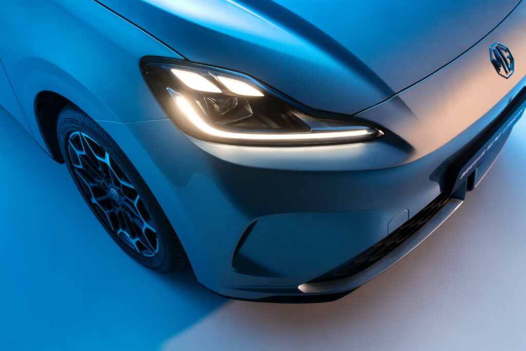 Scheinwerfer vom MG4 EV Urban