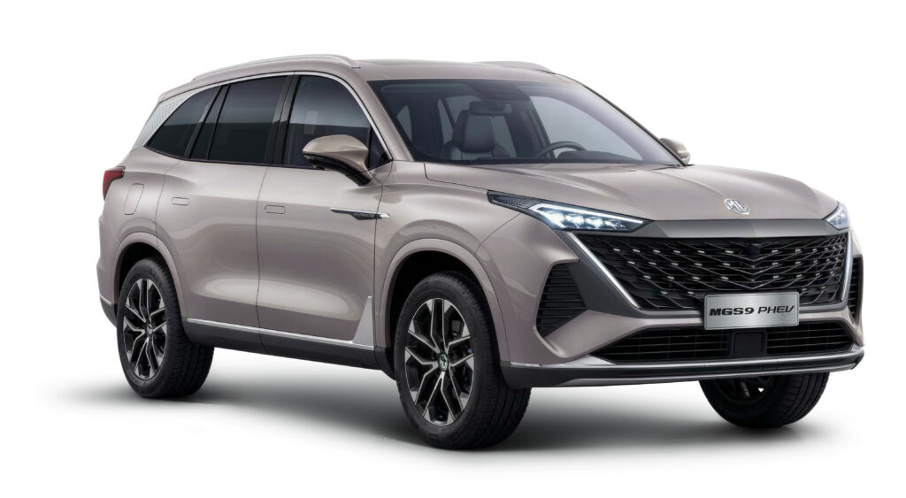 MGS9 PHEV Außenaufnahme